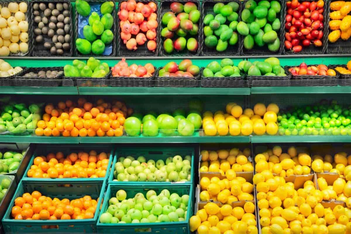 fruits vegetables grocery USDA