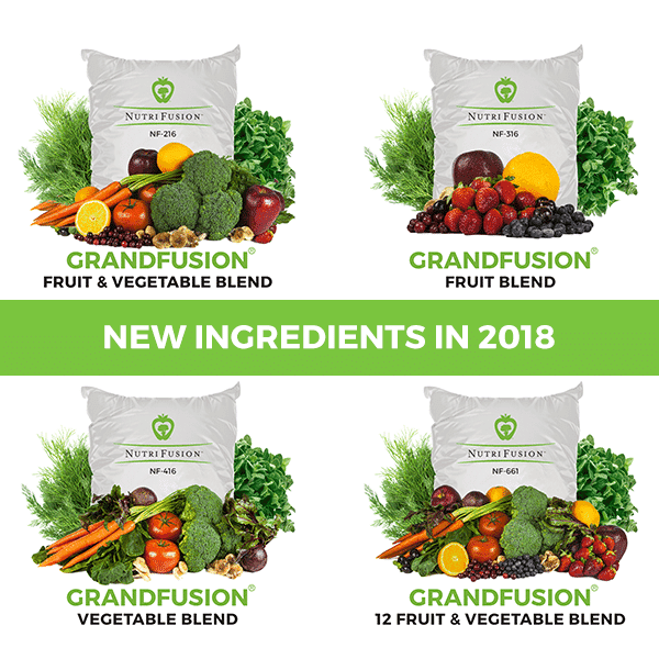 new standard blends nutrifusion innovations IFT 2018
